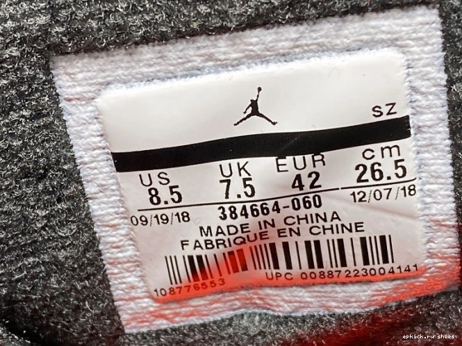 Cheap Jordan OG Infrared Retro 384664-060 Air 6 Black 0719